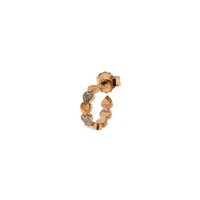 Orecchini Rue des Mille Donna Stardust Double in Argento Zirconia ORZ006D1CUO - ORZ006D1CUO